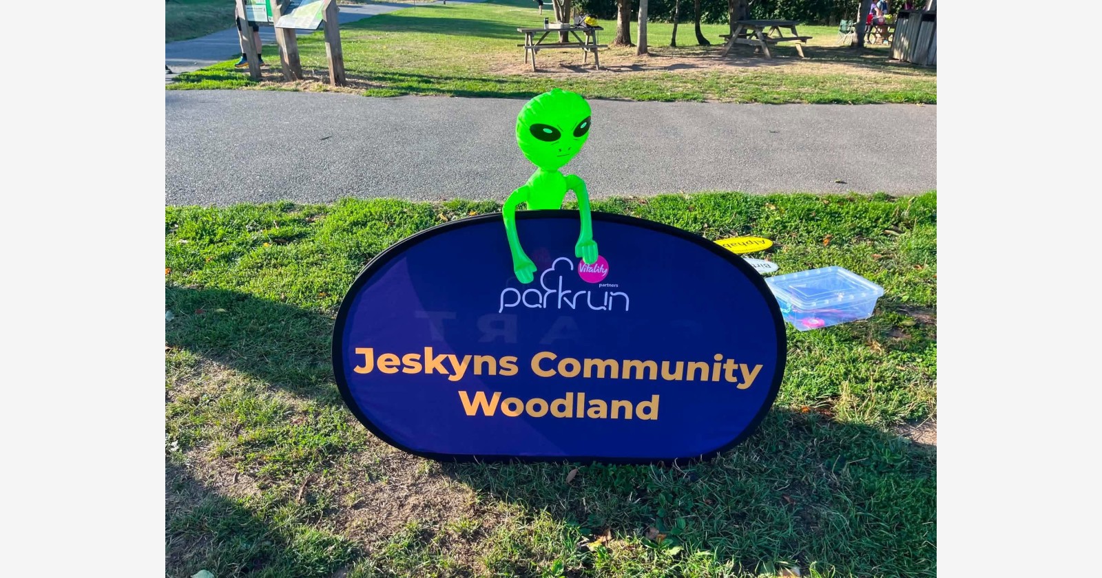 Jeskyns Community Woodland companion montage